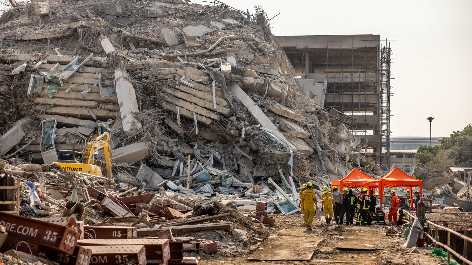 Bangkok Skyscraper Collapses in 7.7 Magnitude Myanmar Earthquake – Thailand Reels from Disaster